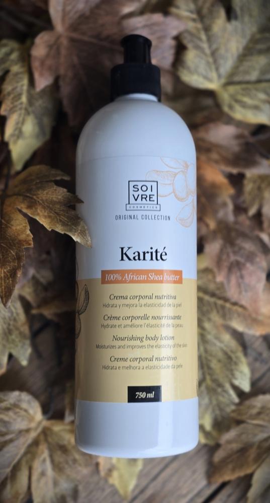 SOIVRE CREMA CORPORL DE KARITE 750ML