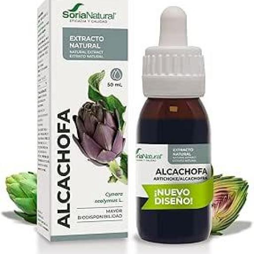 SORIA NATURAL EXTRACTO DE ALCACHOFA EN GOTAS