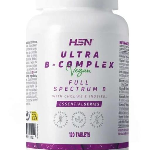 HSN ULTRA B-COMPLEX 120 TABLETAS