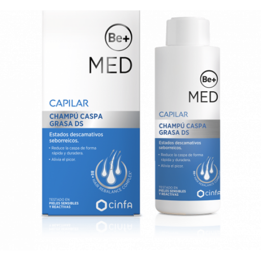 BE+ MED CAPILAR CHAMPU CASPA GRASA 150ML