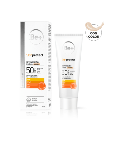 BE+ SKIN PROTECT ULTRAFLUI SPF50+ 50 ML COLOR