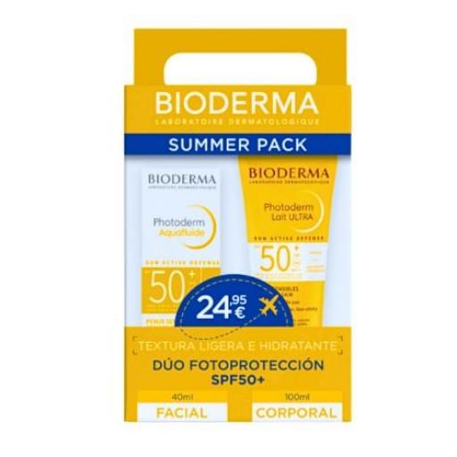 BIODERMA PACK PHOTODERM LECHE ULTRA 100 ML + AQUAFLUIDE
