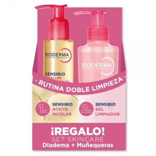 BIODERMA PACK SENSIBIO ACEITE MICELAR+SENSIBIO GEL