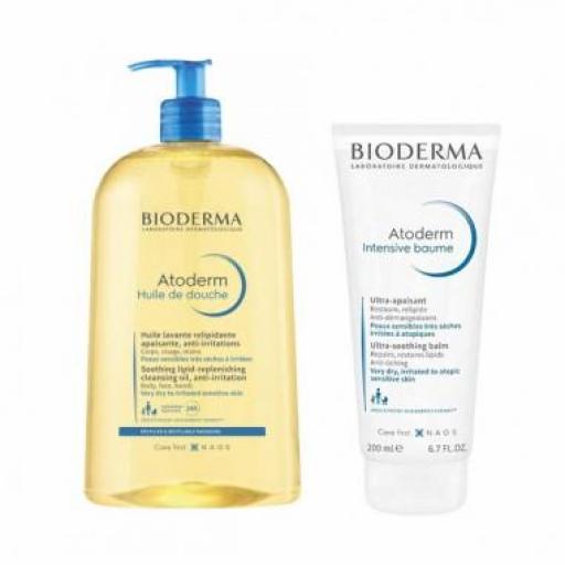 PACK ATODERM INTENSIVE 200ML + ACEITE DUCHA 500ML 