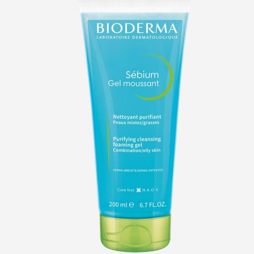 BIODERMA SÉBIUM GEL MOUSSANT 200 ML