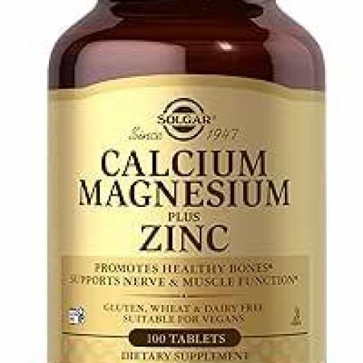 SOLGAR CALCIO MAGNESIO ZINC PLUS 100 COM [0]