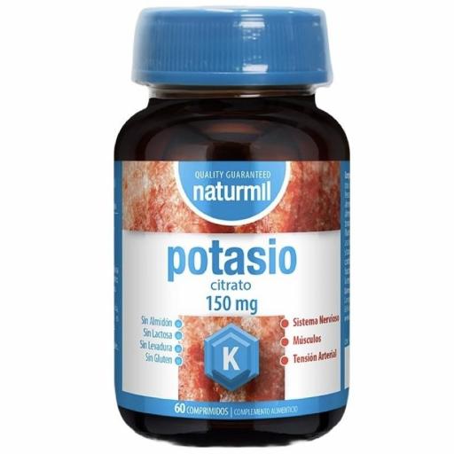NATURMIL CITRATO DE POTASIO 150 MG 60 COMPRIMIDOS [0]