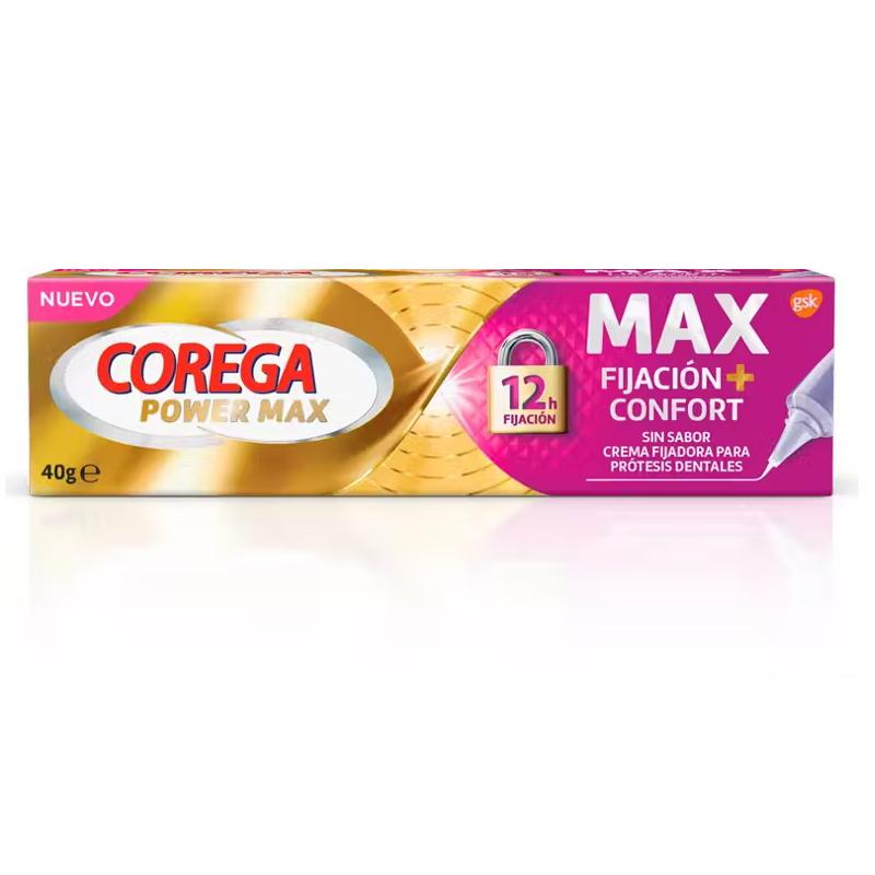 COREGA MAX FIJACION + CONFORT 40 G
