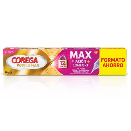 COREGA MAX FIJACION + CONFORT 70 G