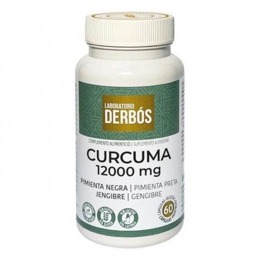 ​DERBÓS CURCUMA 12000 MG 60 CAPSULAS