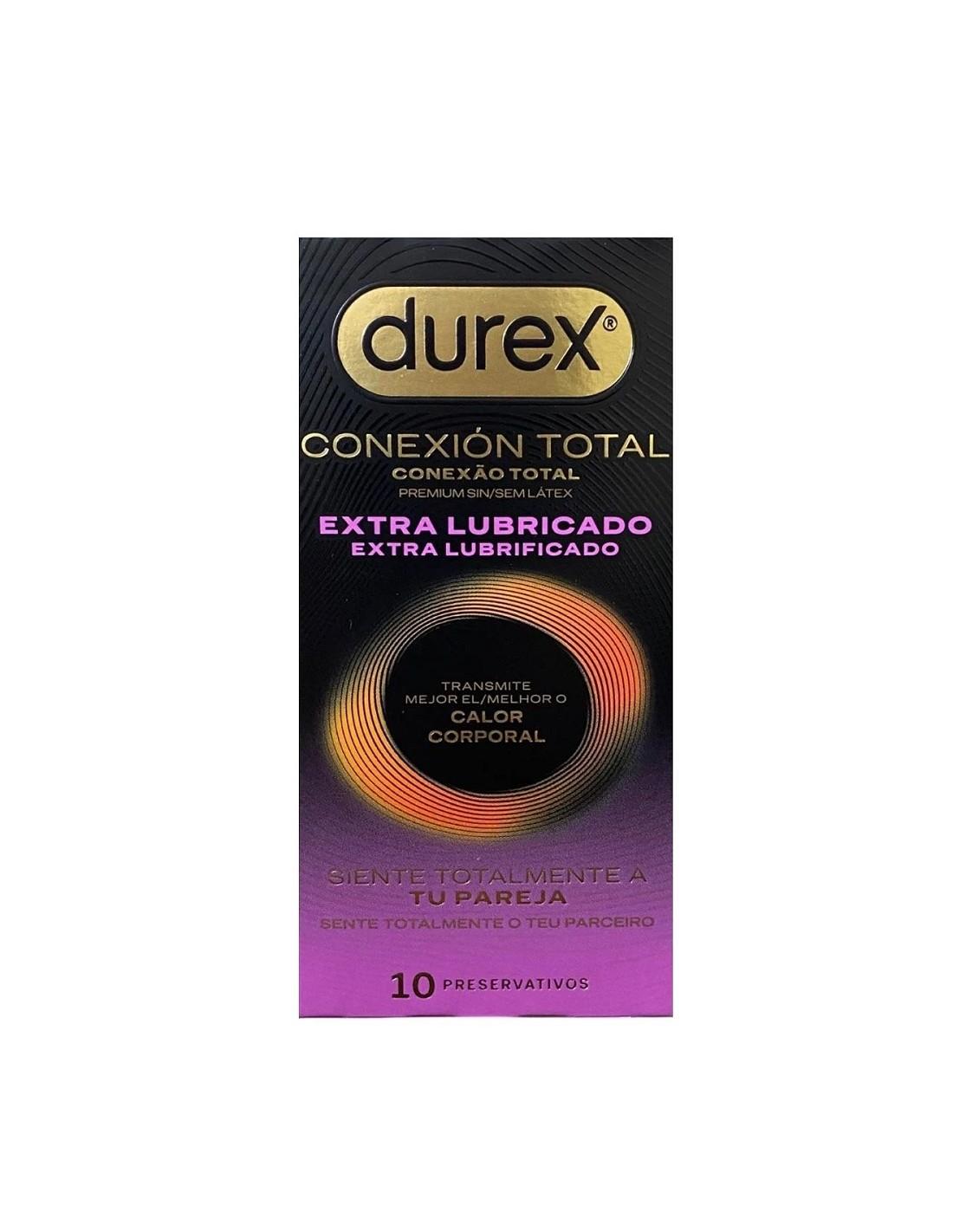 DUREX CONEXIÓN TOTAL EXTRA LUB 10UDS