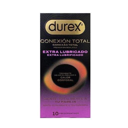DUREX CONEXIÓN TOTAL EXTRA LUB 10UDS