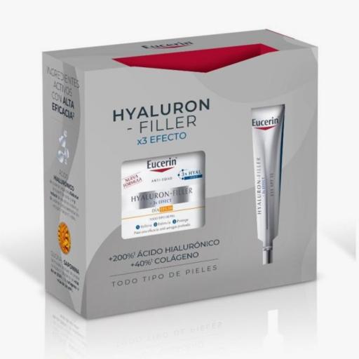 EUCERIN HYALURON DIA P/ MIXTA 50ML + CONT PACK