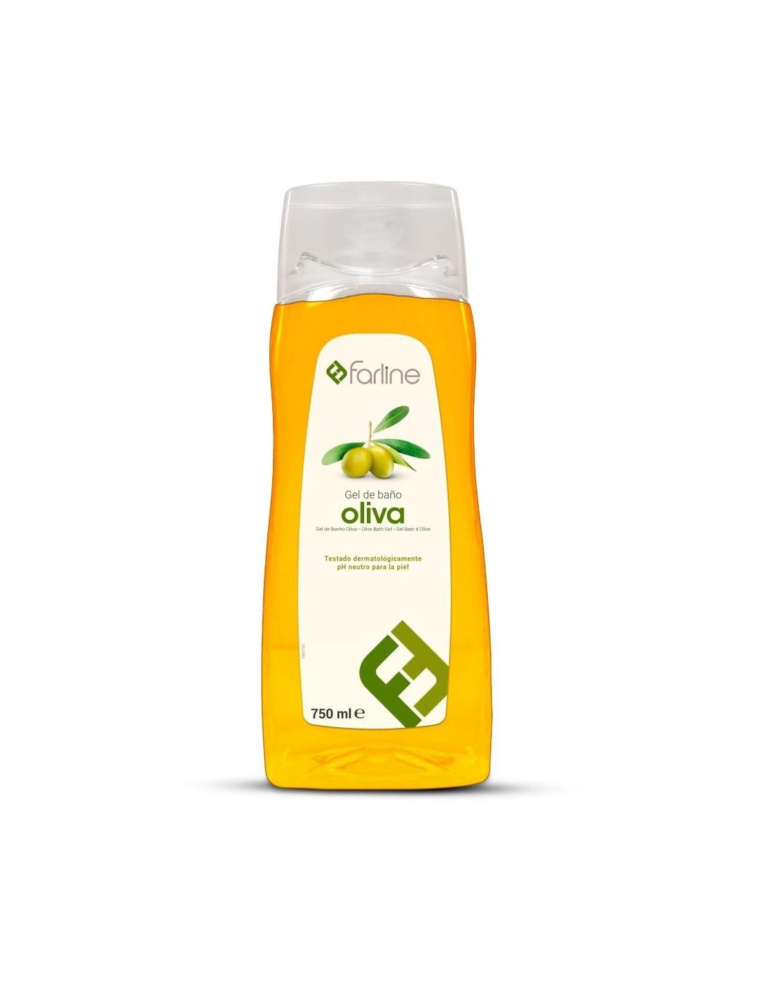 FARLINE GEL DE BAÑO OLIVA 750 ML