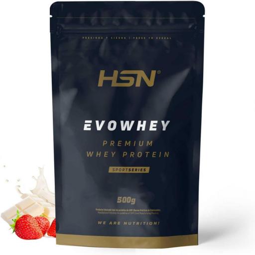 EVOWHEY PROTEIN CHOCOLATE BLANCO Y FRESA 500G [0]