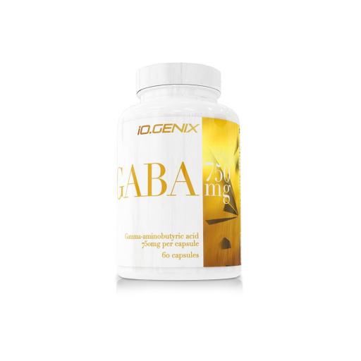 IO GENIX GABA 750 MG 60 CAPSULAS