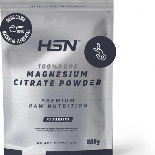 HSN CITRATO DE MAGNESIO POLVO 500MG 