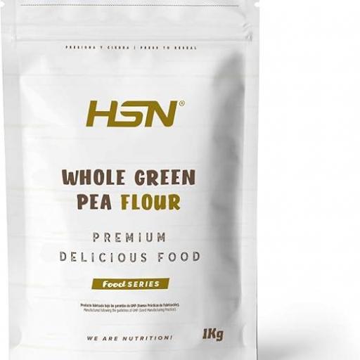 HARINA INTEGRAL DE GUISANTE VERDE 1KG
