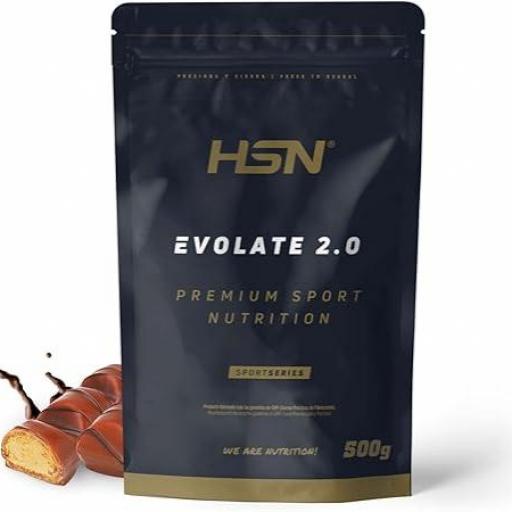 HSN EVOLATE ISOLATE CHOCOLATE Y AVELLANA 500G