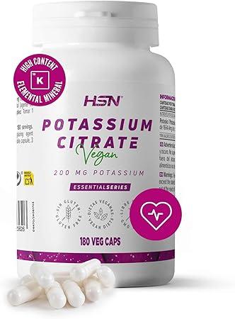 HSN CITRATO DE POTASIO 200MG 180CAPS