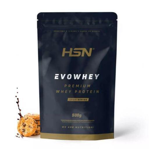 EVOWHEY PROTEIN 500G CHOCOLATE Y GALLETAS