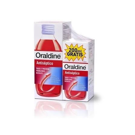 ORALDINE ANTISÉPTICO 400ML+200ML GRATIS