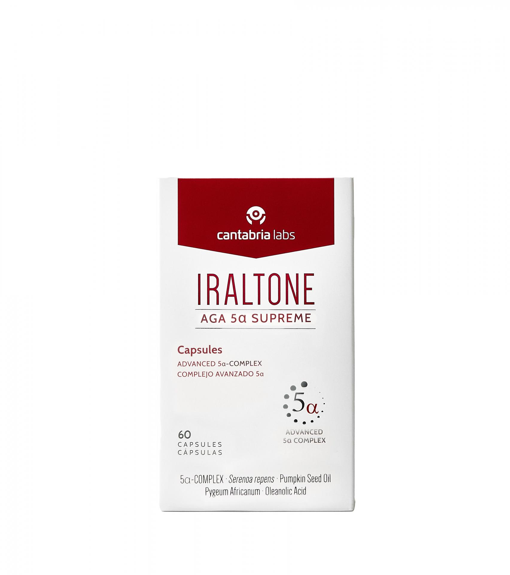 IRALTONE AGA 5ALFA SUPREME 60 CAPSULAS