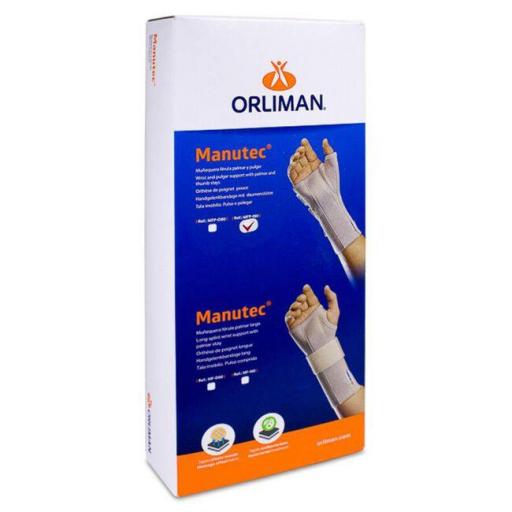 MANUTEC FERULA PALMAR Y PULGAR TALLA 3 .DERECHA