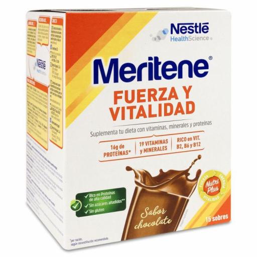 MERITENE CHOCOLATE INST 15 SOB