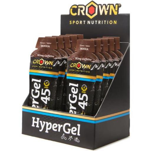 CROWN HYPERGEL 45  MOKKA CAFEINA 80MG [0]