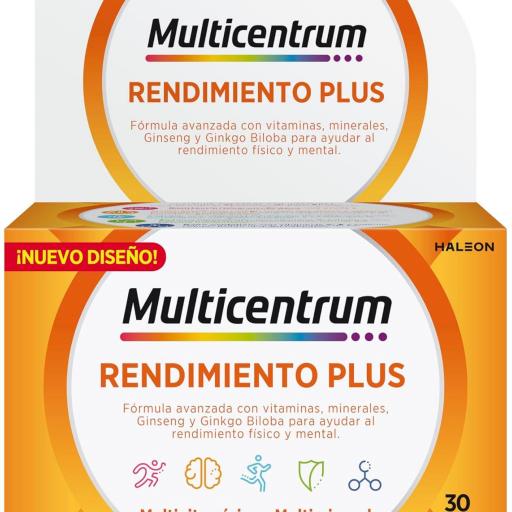 MULTICENTRUM RENDIMIENTO PLUS 30 COMPRIMIDOS