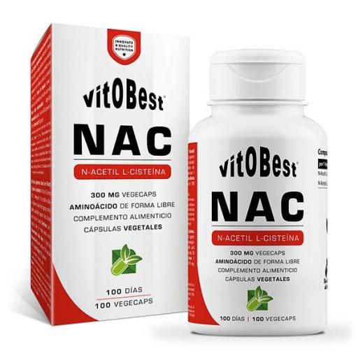 VITOBEST NAC (NACETIL L CISTEINA) 300 MG 100 CAPSULAS [0]