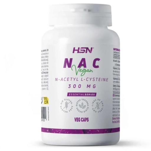 HSN NAC (N-ACEITL L-CISTEINA) 300 MG 120 CAPSULAS
