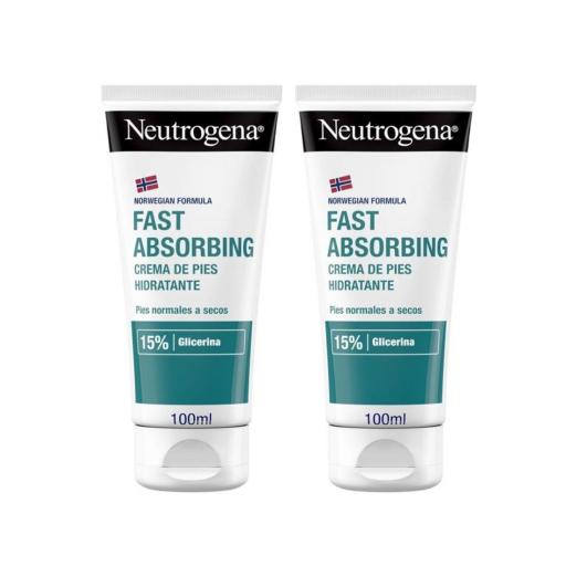 NEUTROGENA CREMA  PIES ABSOR INMEDIAT DUPLO 100 ML 