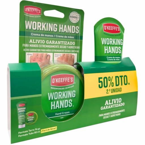 O´KEEFFE´S DUPLO CREMA MANOS TARRO+TUBO [0]