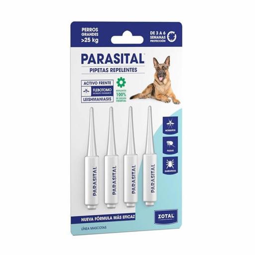 PARASITAL PIPETA ANTIPARASITARIO PERROS GRANDES 