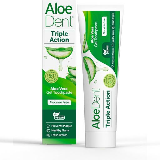 ALOEDENT ALOE VERA TRIPLE ACCION DENTRIFICO 100ML
