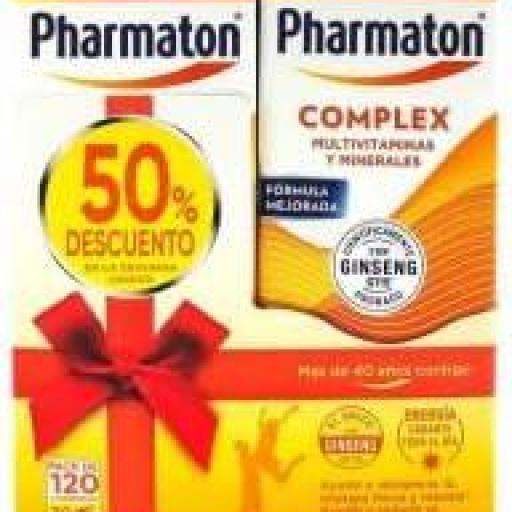 PHARMATON COMPLEX PACK 2 X 60 COMPRIMIDOS 120