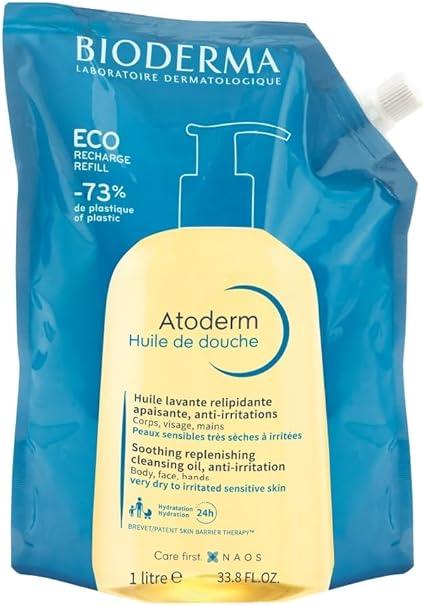ATODERM HUILE DE DOUCHE ECO RECHARGE 1L