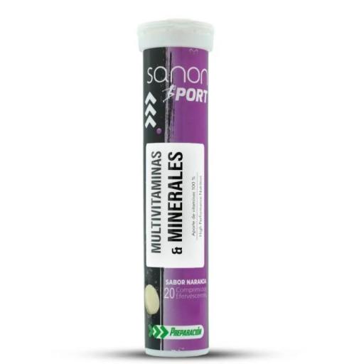 SANON MULTIVITAMINAS 20 COMPR EFERV. NARANJA