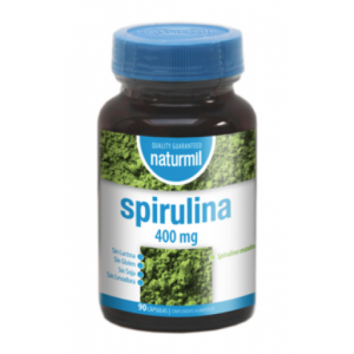 NATURMIL SPIRULINA 400 MG 90 CAPSULAS