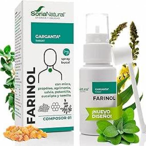 SORIA NATURAL FARINOL SPRAY GARGANTA