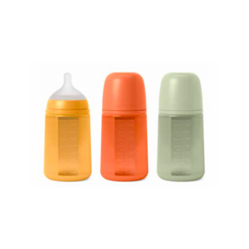 SUAVINEX BIBERON DE SILICONA 250 ML TET FISIO 0-6M