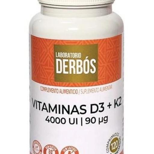 DERBOS VITAMINA D3 + K2 4000UI 120 COMP. [0]