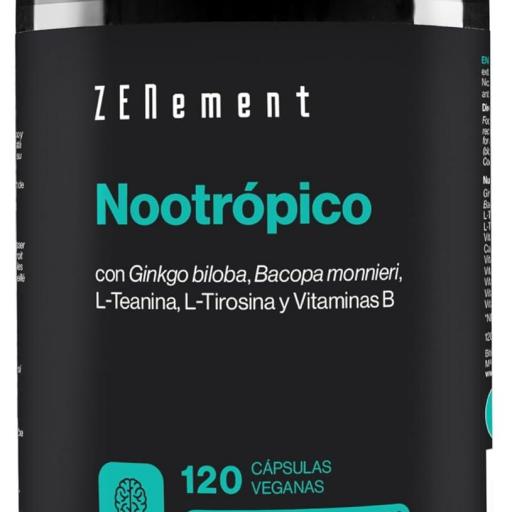 ZENEMENT NOOTROPICO CON GINKO BILOBA  120 CAPS