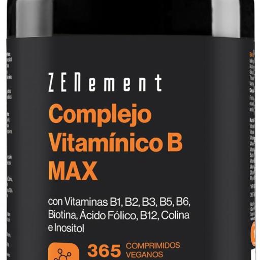 ZENEMENT COMPLEJO VITAMINICO B MAX 365 COMP