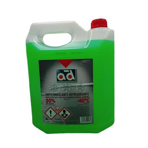 Refrigerante - anticongelante AD 50% 5L VERDE