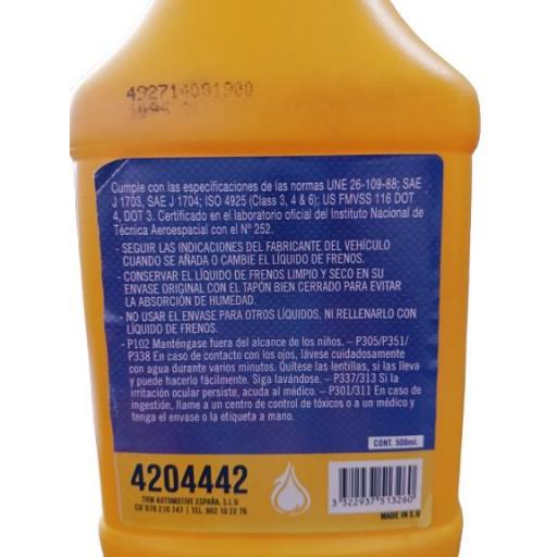 Líquido de frenos DOT 4. PLUS.6 [1]