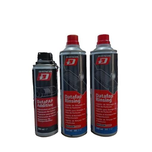 Datacol Tratamiento Limpiador de filtro de particulas - 3 productos