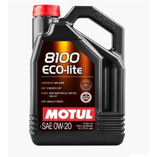 Aceite  MOTUL 8100 ECO-LITE 0W-20   5L